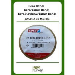 TESA | 10 Cm X 33 Metre - Sera Tamir Bandı - Sera Naylonu Tamir Bandı - 160 Micron - Uv Işınlarına Karşı Dayanıklı